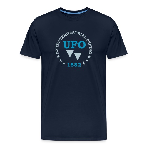UFO 1882 Extraterrestrial Seeing - Männer Premium T-Shirt