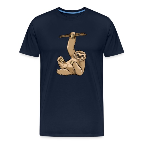 Kunterli loves sloths - #KUN-SLO-25 - cute - Men's Premium T-Shirt