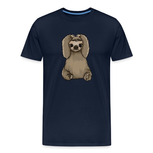 Kunterli loves sloths - #KUN-SLO-22 - cute - Men's Premium T-Shirt