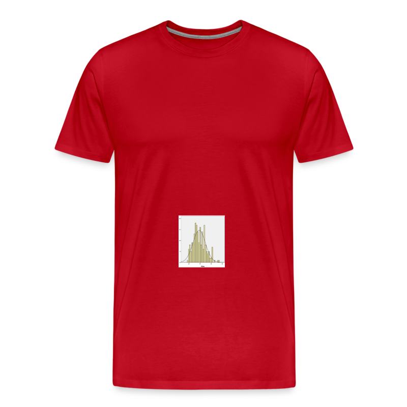 Histogramm NV jpg - Männer Premium T-Shirt