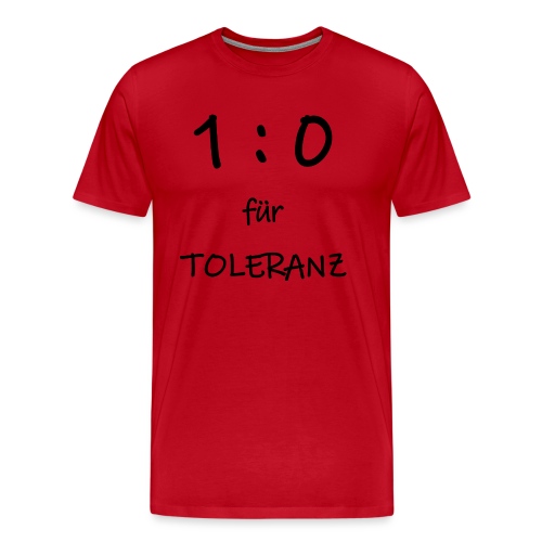 TOLERANZ in Führung - Männer Premium T-Shirt