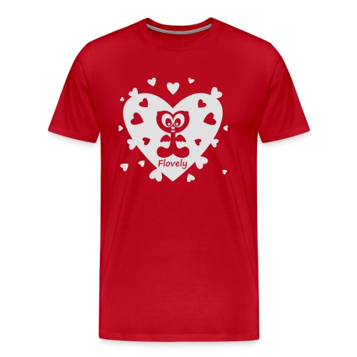 Flovely Herz - Männer Premium T-Shirt
