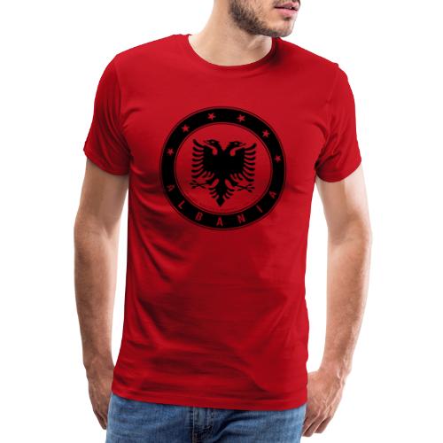 Patrioti Albania Black - Männer Premium T-Shirt