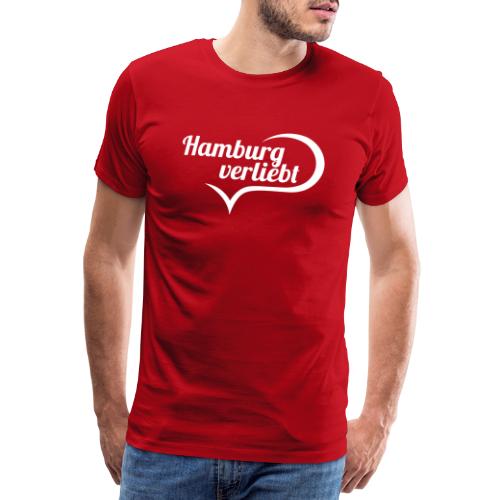 Hamburg verliebt - Männer Premium T-Shirt