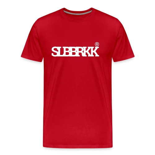 SLBBRKK white - Mannen Premium T-shirt