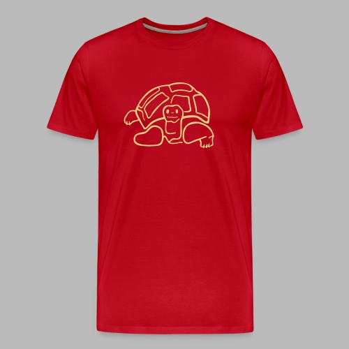 schildkröte landschildkroete aus den seychellen - Männer Premium T-Shirt