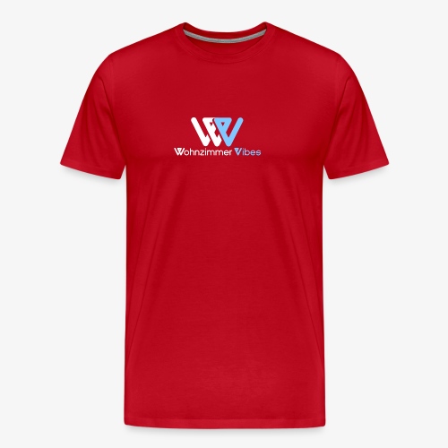 Wohnzimmer Vibes Logo - Männer Premium T-Shirt