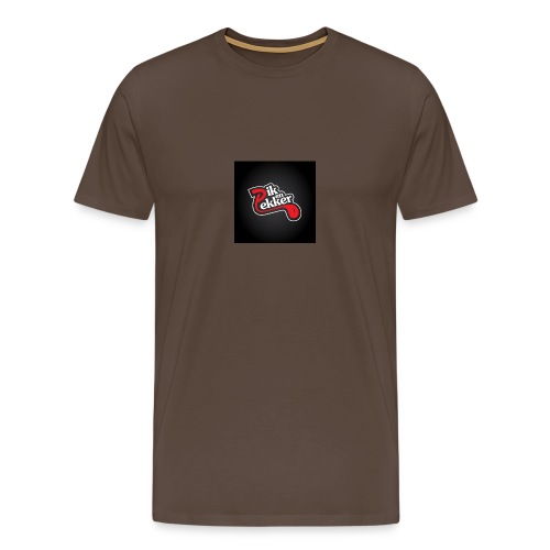 dik en lekker logo klaar red jpg - Mannen Premium T-shirt