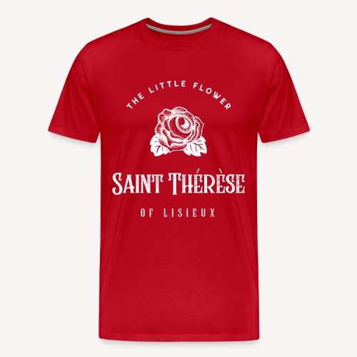 SAINT THÉRÈSE OF LISIEUX - Men's Premium T-Shirt