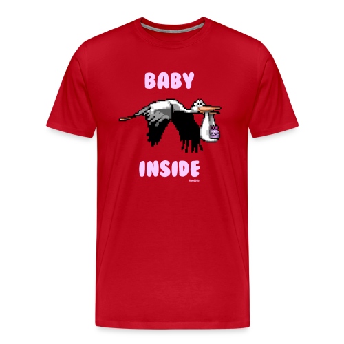 Babyinside - Girl - Männer Premium T-Shirt
