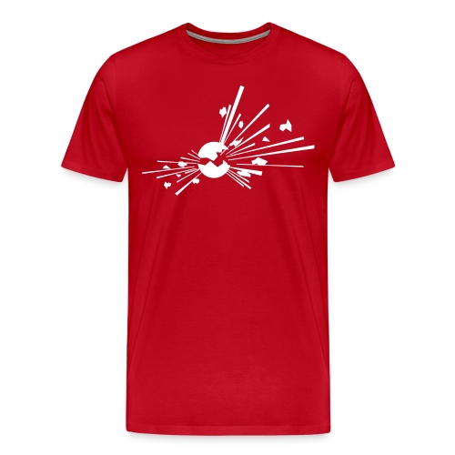 Räjähde - Miesten premium t-paita