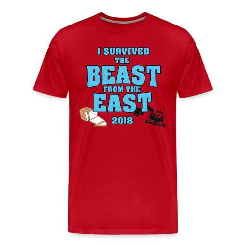 Beast from the East Survivor - Men's Premium T-Shirt