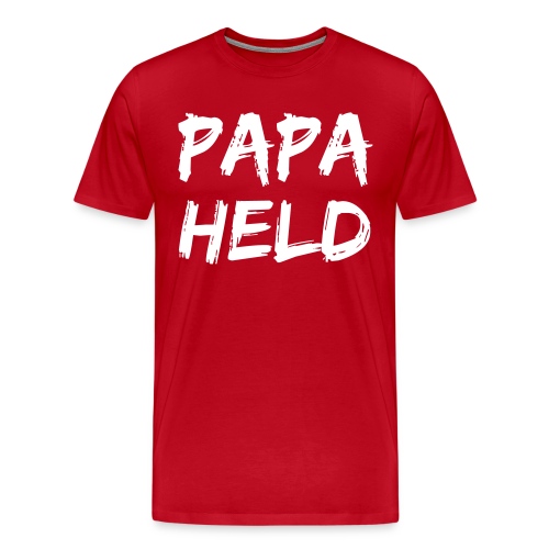 Papaheld - Männer Premium T-Shirt