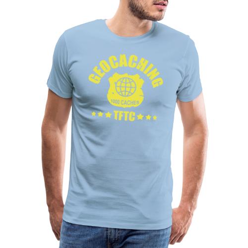geocaching - 1000 caches - TFTC / 1 color - Männer Premium T-Shirt