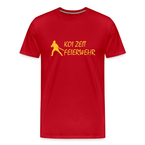 KoiZeit - Feuerwehr - Männer Premium T-Shirt