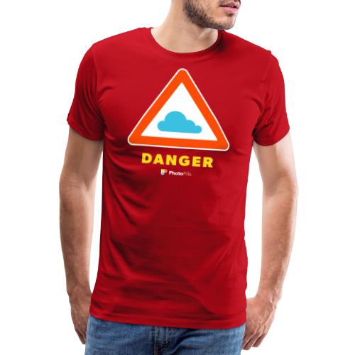 Niebezpieczne chmury - Koszulka męska Premium