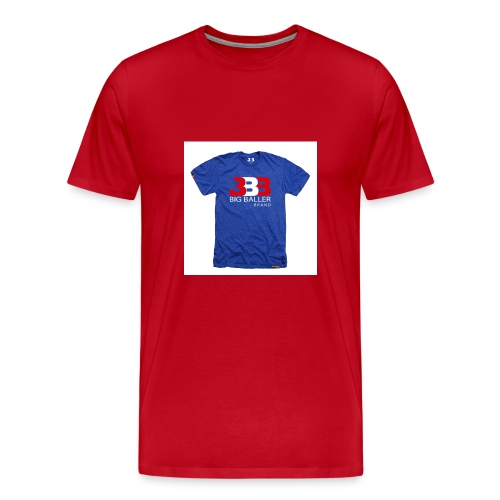 ClassicBBBroyalredwhite 1024x1024 - Mannen Premium T-shirt