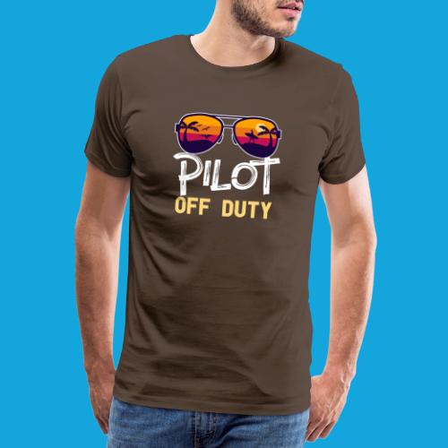 Pilot Of Duty - Männer Premium T-Shirt
