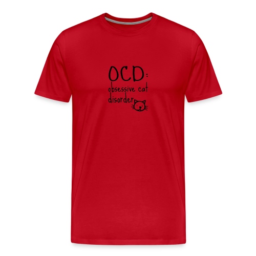 Obsessive-Cat-Disorder - Mannen Premium T-shirt
