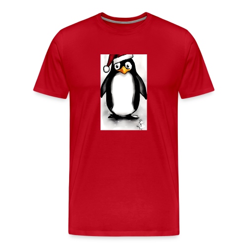 Christmas Penguin - Männer Premium T-Shirt