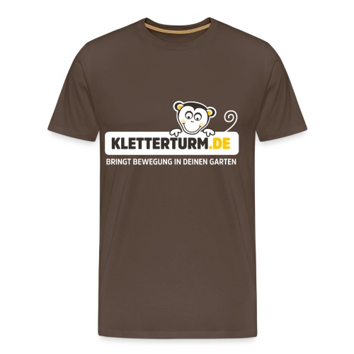 kletterturm de logo - Männer Premium T-Shirt