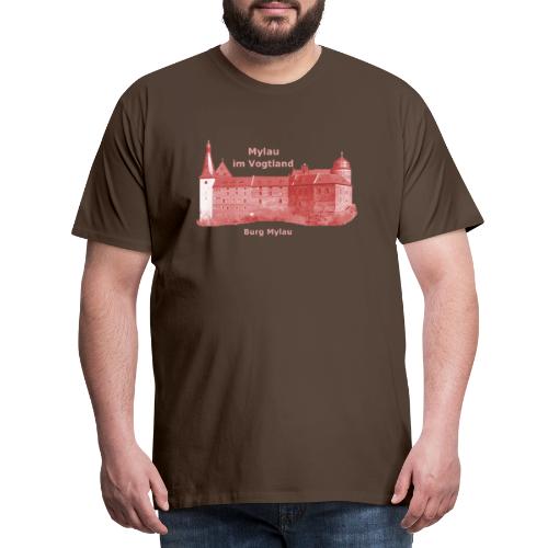 Burg Mylau Vogtland - Männer Premium T-Shirt