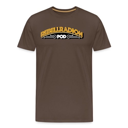 rebellradion logo 2017 - Premium-T-shirt herr