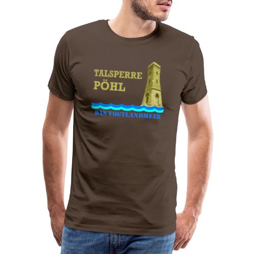 Talsperre Pöhl - Vogtlandmeer - Männer Premium T-Shirt
