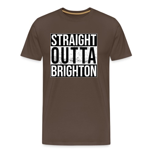 Straight Outta Brighton - Men's Premium T-Shirt