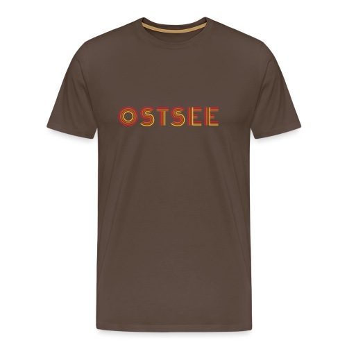 Ostsee Retro - Männer Premium T-Shirt