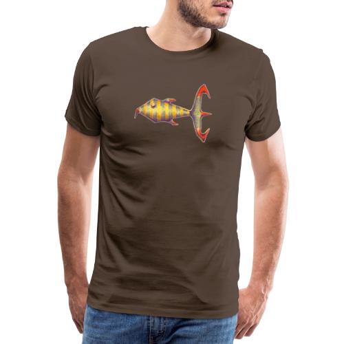Zebrakrallen Fisch - Männer Premium T-Shirt