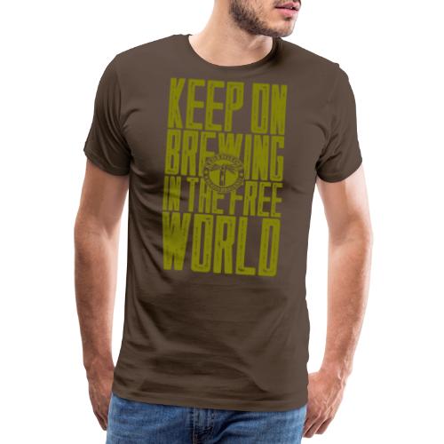 Kehwieder Show Your Love Combo - Grün - Männer Premium T-Shirt