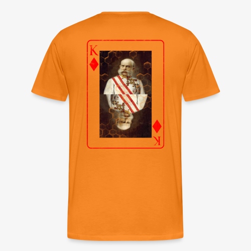 Kaiser Franz von Österreich spielkarte - Männer Premium T-Shirt