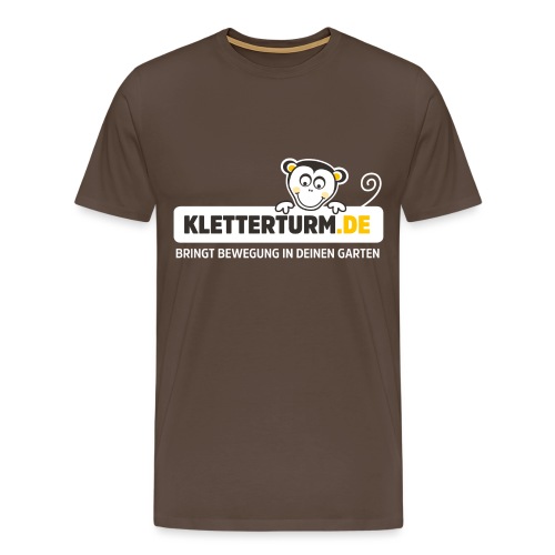 kletterturm de logo - Männer Premium T-Shirt
