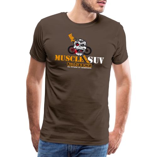 »Fat Bike Love Skull« - Muscle Suv - Männer Premium T-Shirt