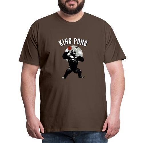 KING PONG - Jeux de Mots - Francois Ville - T-shirt Premium Homme
