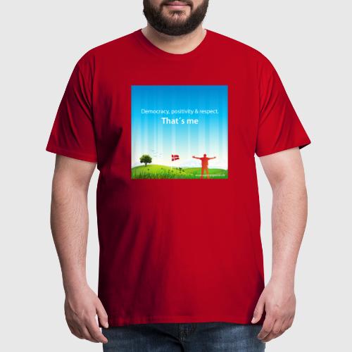 Rolling hills tshirt - Herre premium T-shirt