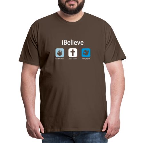 iBelieve - Jesus Shirt (UK) - Männer Premium T-Shirt