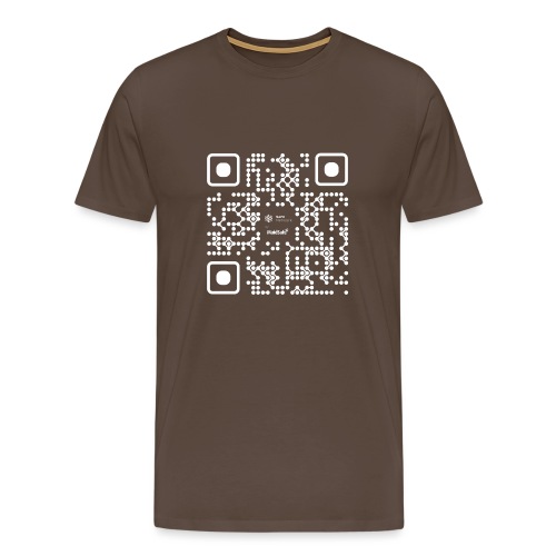 QR - Maidsafe.net White - Men's Premium T-Shirt
