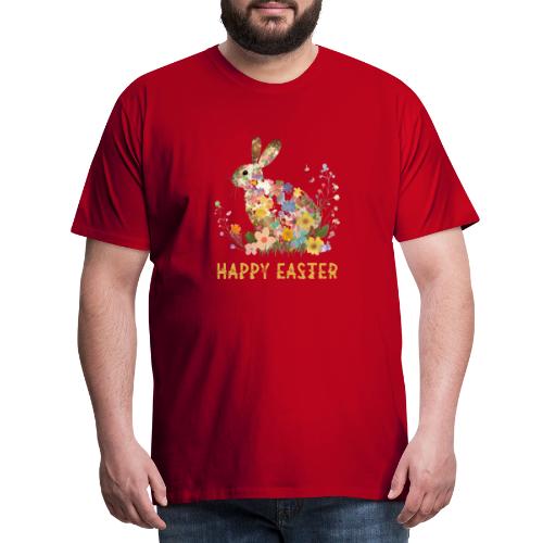 happy easter - Premium T-skjorte for menn