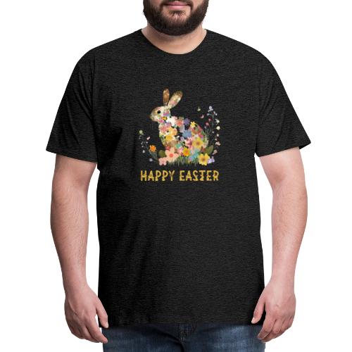 happy easter - Premium T-skjorte for menn