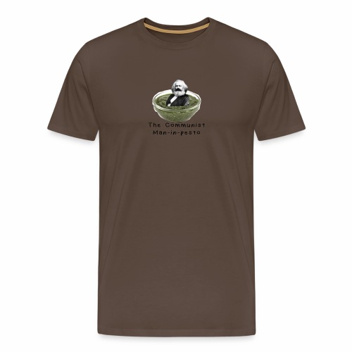 Man-in-Pesto - Männer Premium T-Shirt