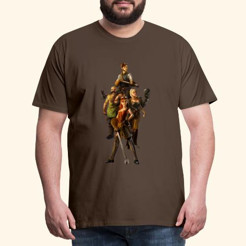 Faction Leader Artwork - Men's Premium T-Shirt