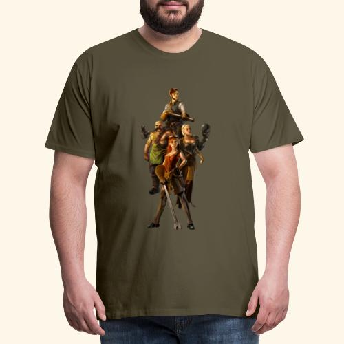 Faction Leader Artwork - Men's Premium T-Shirt
