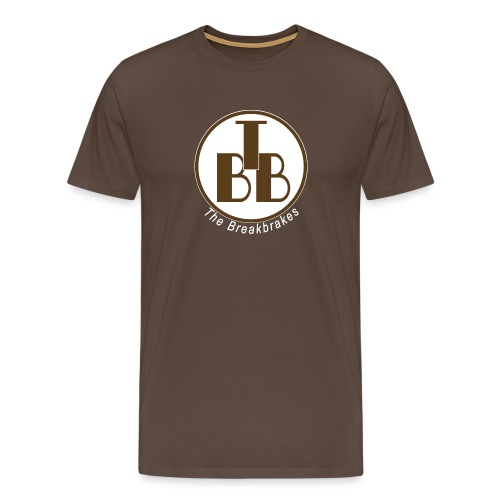 Button schrift dunkler bg png - Männer Premium T-Shirt