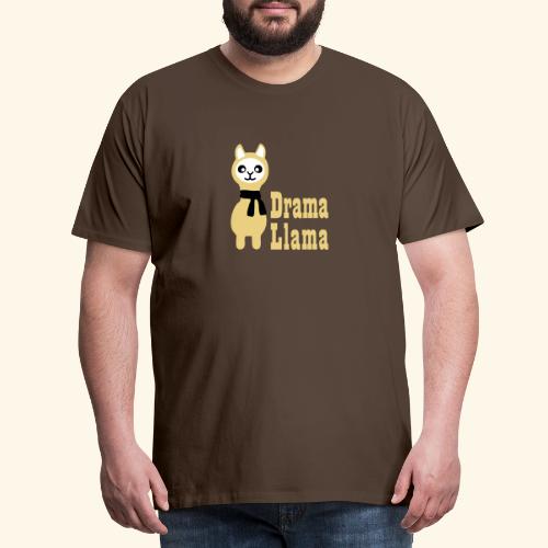 Drama Llama - Männer Premium T-Shirt