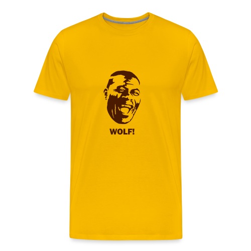 wolf head2 - Men's Premium T-Shirt