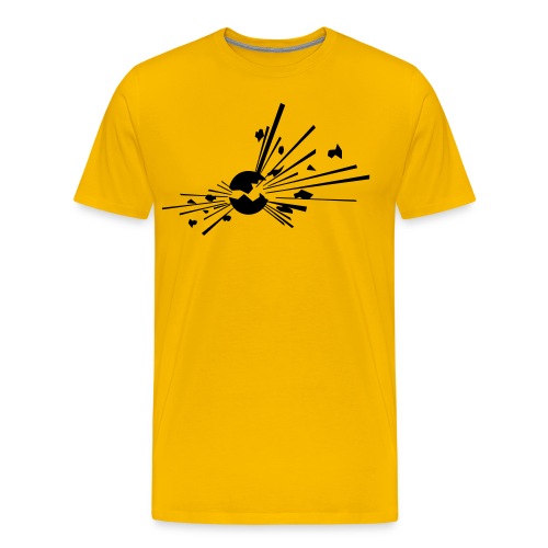 Räjähde - Miesten premium t-paita