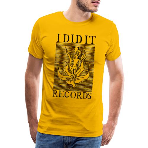 I Did it Records - Premium-T-shirt herr