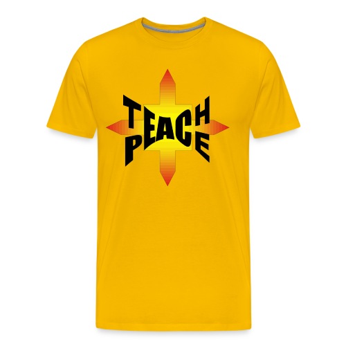 Teach Peace Shirt - Männer Premium T-Shirt